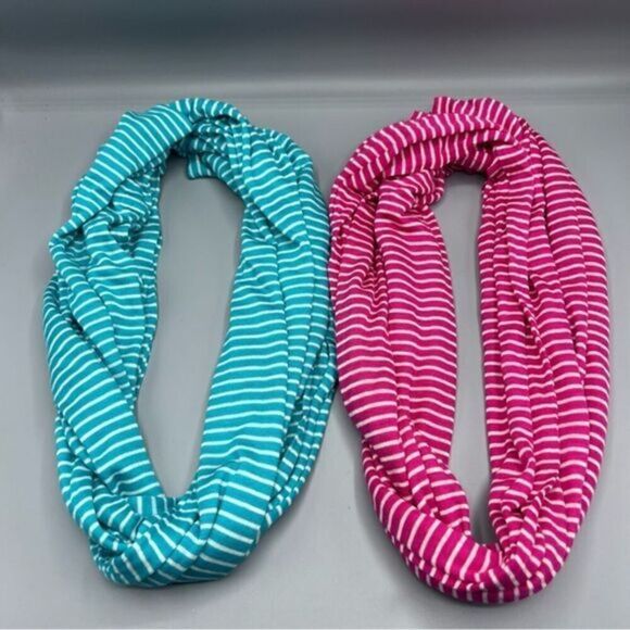 Talbots Accessories - Talbots Lot of 2 Long Stripe Scarfs